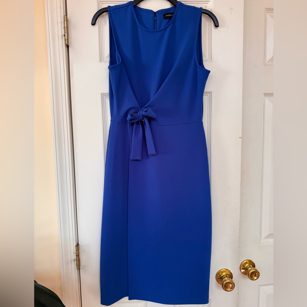 Ivanka Trump Royal Blue Midi Dress